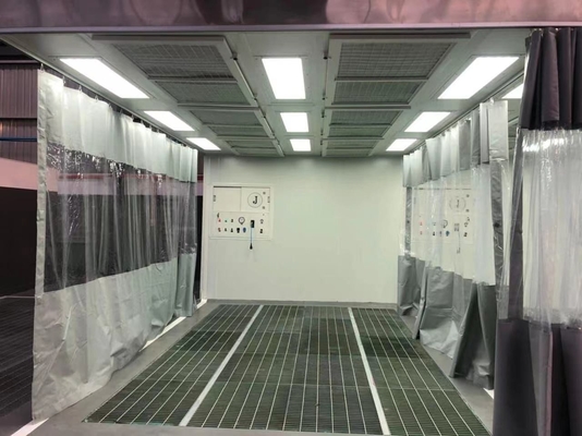 Versatile Portable Auto Body Prep Station 2.4T Prep Deck Paint Booth For Various Vehicle