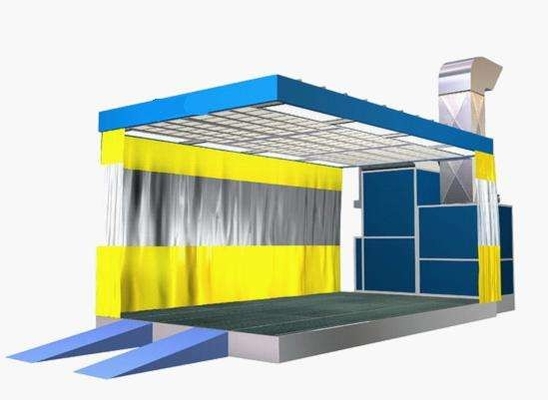 Efficient Vehicle Painting Pre-Station with Ergonomic Design