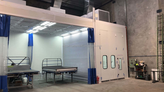 Versatile Portable Body Shop Prep Station Auto Body For Vehicle Paint