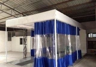 Advanced Spray Prep Stations Paint Prep Booth 6900 × 3900 × 2700 Mm  For Vehicle Paint Preparation