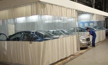 Advanced Spray Prep Stations Paint Prep Booth 6900 × 3900 × 2700 Mm  For Vehicle Paint Preparation