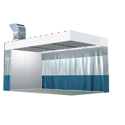 Fold Style Electric Prep Station Paint Booth Automotive Prep Station For Vehicle Painting And Baking