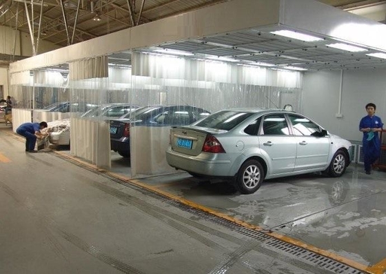 Comprehensive Prep Station Spray Booth PVC Curtains Prep Stations Automotive Paint For Vehicle Paint