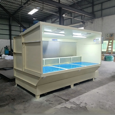3D Cart Paint Booth Man Lift Perfect for Tall Workpieces in Spray Booths