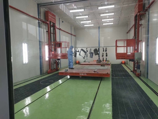 3D Cart Paint Booth Man Lift Perfect for Tall Workpieces in Spray Booths