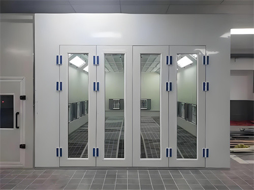 PLC Touch Screen Control Smart Constant Temperature Paint Spray Booth for Auto Body Repair