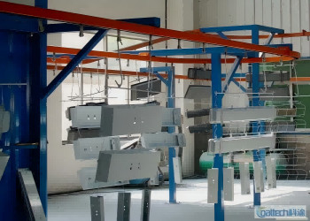 Fully Automated Industrial Spray-Coating & Curing Line / Water Filtration / Robotic Painting / Automated Conveyor System
