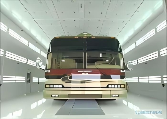 Spray Painting and Baking Equipment for Large Buses and Heavy-Duty Vehicles