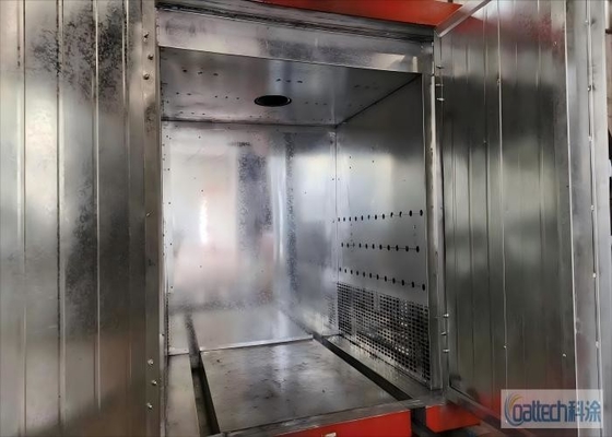 Automated High-Temperature Paint Spray Booth with Thermal Curing Oven