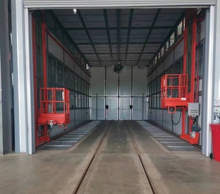 3D Mobile Explosion-Proof Platform For Paint Booths Sturdy And Convenient