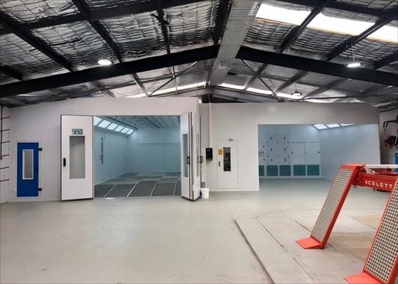 Automotive Furniture Small Equipment Spray Painting and Baking Systems with Standard Electrical Relays Push-Button Interfaces Control System