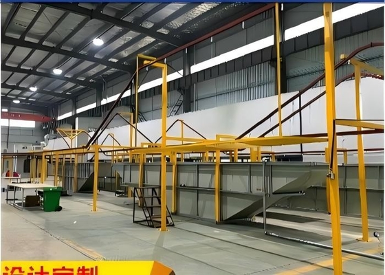 Fully Automated Industrial Spray Painting and Baking Conveyor Line Custom Engineered Solutions with Adjustable Speed