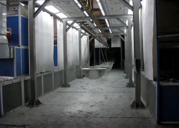 Automatic Spray Painting and Baking Coating Line for Product Components Intelligence Fully-Automated Industrial Line