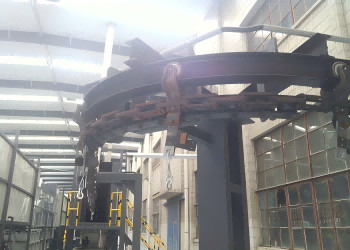 Automatic Spray Painting and Baking Coating Line for Product Components Intelligence Fully-Automated Industrial Line