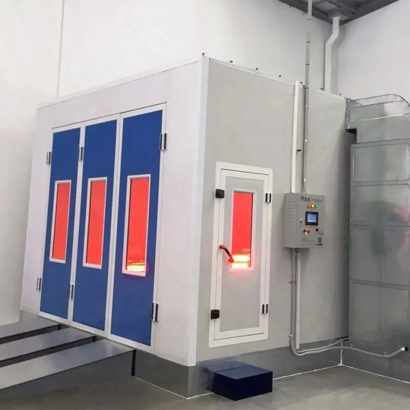 Flawless Finishes Spray Booth Coating 7000 X 5200 X 4000mm Spray Bake Professional Paint Booth