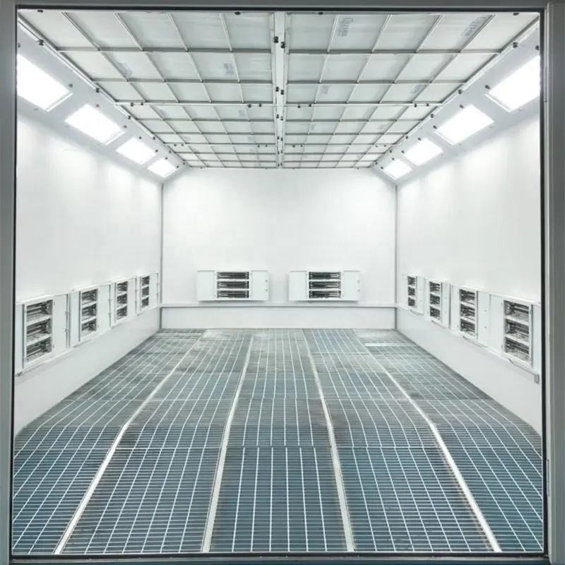 Electric Heating Auto Body Paint Booth 50Hz Car Spraying Oven For High Quality Finishes