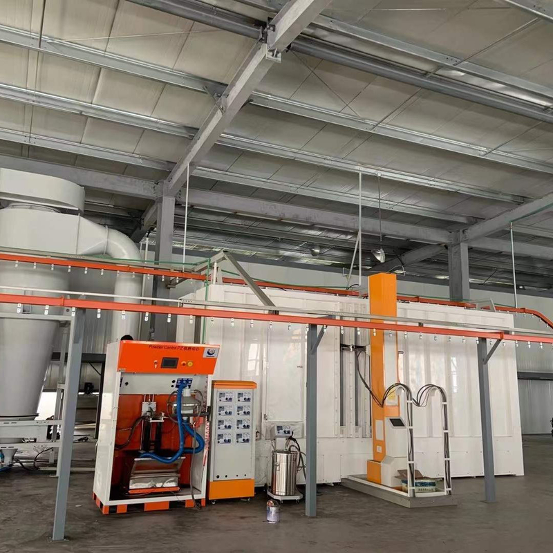 Motor Overhead Conveyor Line Tech Coating Solutions Paint Line Conveyor For Medium Weight Products
