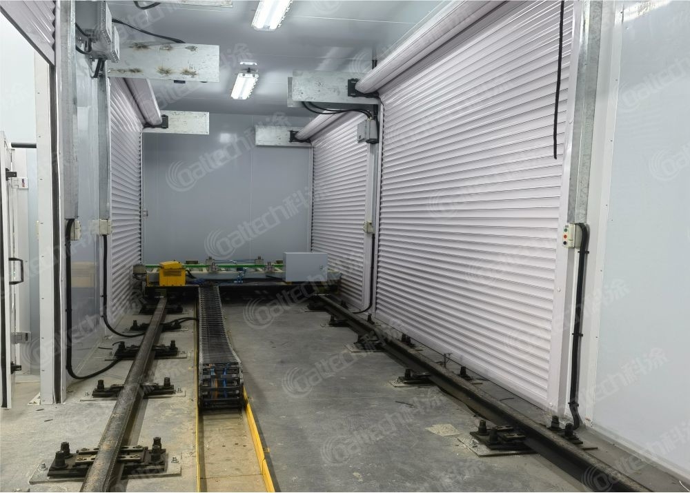 Roller Coating Line Automated Coating System for Automotive Wheels and Turntables