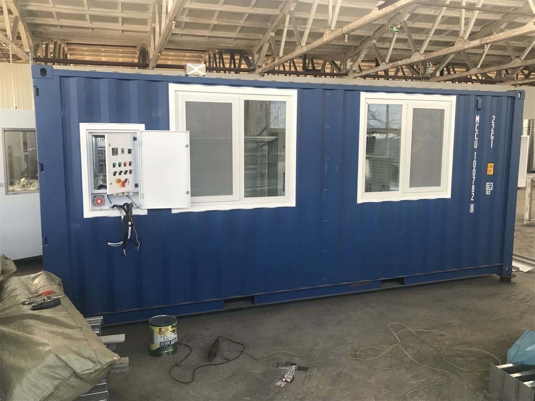 Easy To Assemble Mobile Container Spray Booth Convenient Standard Spray Booth For Auto Repairs
