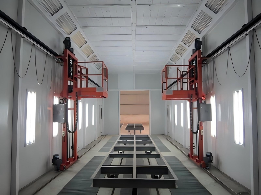 3D Cart Paint Booth Man Lift Perfect for Tall Workpieces in Spray Booths