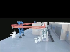 Robustne powietrzne przenośniki pionowe linia powłoki powłoki przenośnik linii farby dla spójnej powłoki