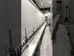 Duży łańcuch transportowy do powlekania przemysłowego Linia produkcyjna powlekania wałkami